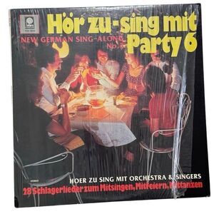 Hor zu~Sing mit Party 6~German Sing-Along No. 3 Europop Folk Vocal Vinyl Record